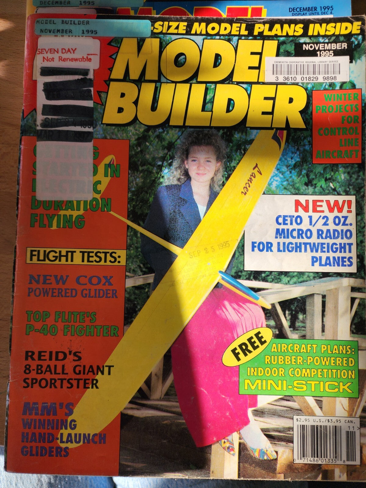 LOT 8 Model Builder Magazines 1995