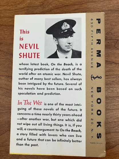 Vintage Paperback - In The Wet by Nevil Shute