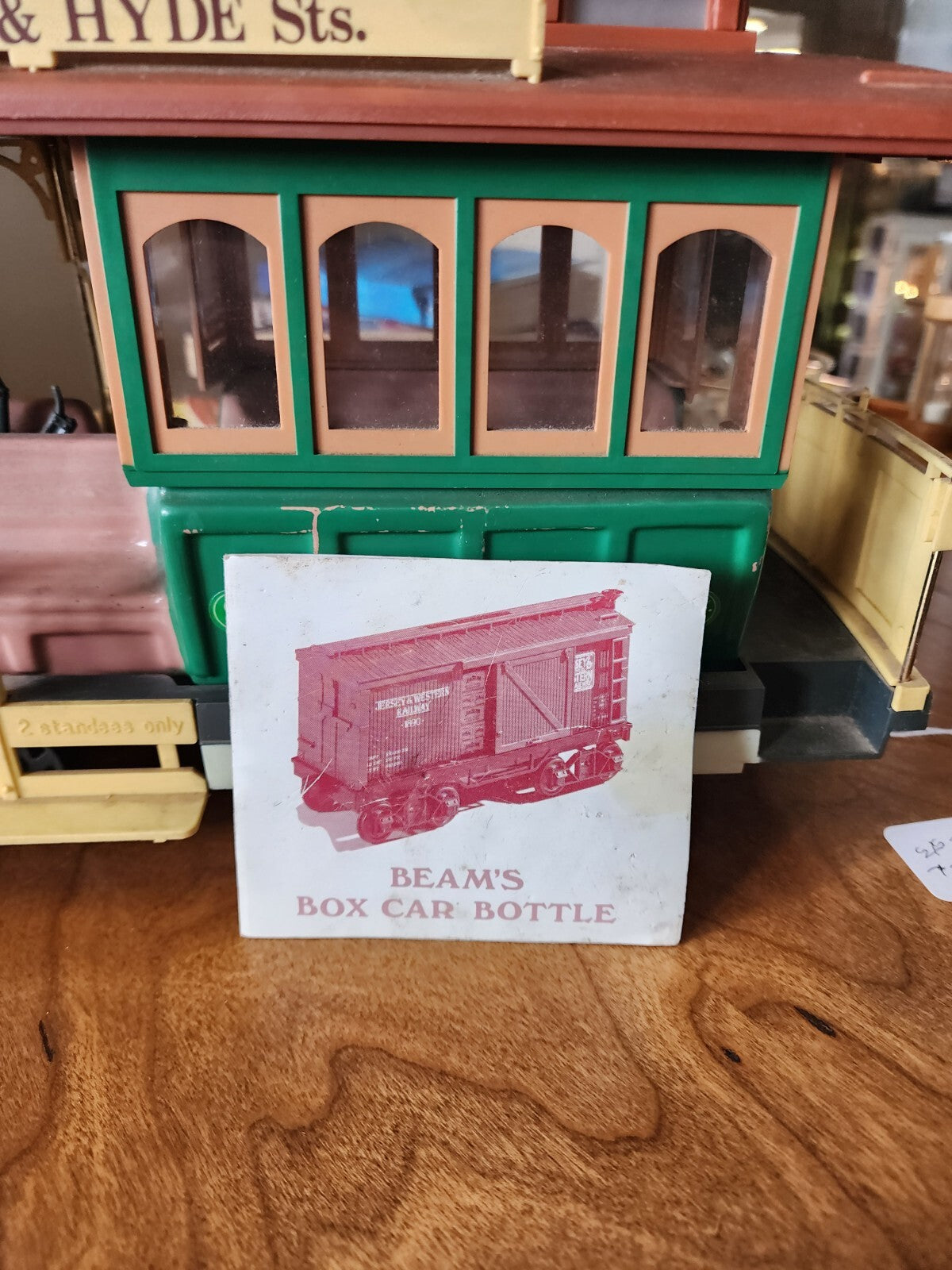 Vtg Jim Beam Powell and Hyde Large Scale San Francisco Cable Car