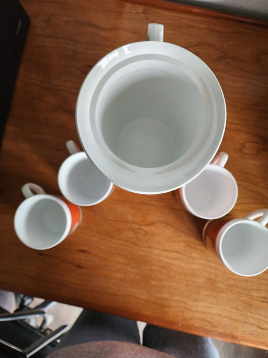 Vintage Rare Amway Cups and Pitcher Set