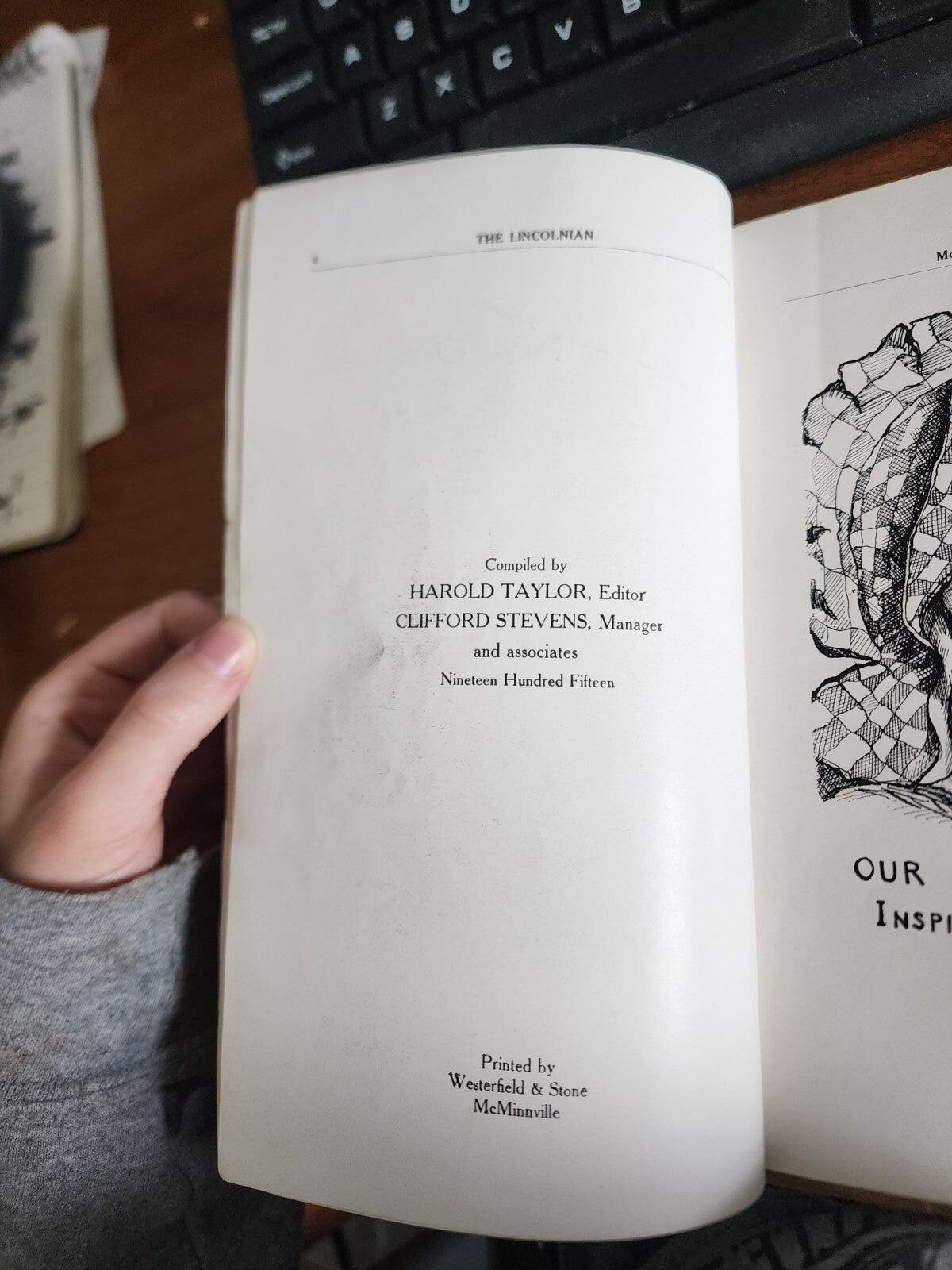 Oregon McMinnville High School Yearbook 1916 Lincolnian