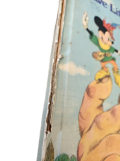 Vintage 1974 Walt Disney's The Brave Little Tailor Hardcover Disney Book Club