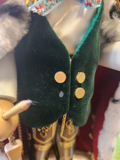 Steinbach JUBILEE KING S1000 King of Nutcracker 19" SIGNED 1996 Limited Edition