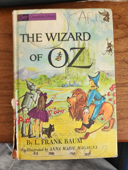 Vtg 1963 The Jungle Book Hardcover Book By Rudyard Kipling Wizard Of Oz Baum