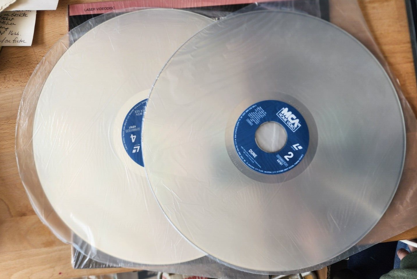 DUNE - Laser Videodisc Stereo (1985, MCA) SCI-FI  2 Disc