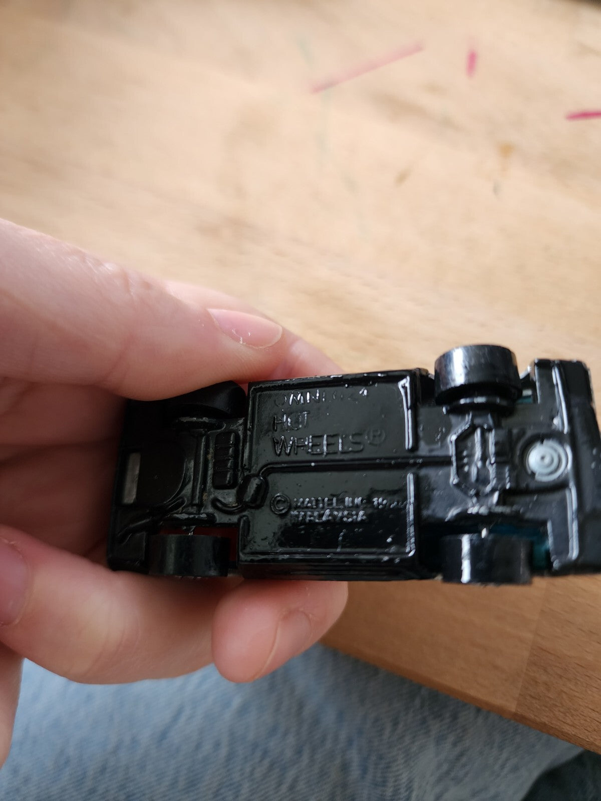 Vtg1980 Hot Wheels Dodge Omni O24 Car -  Silver