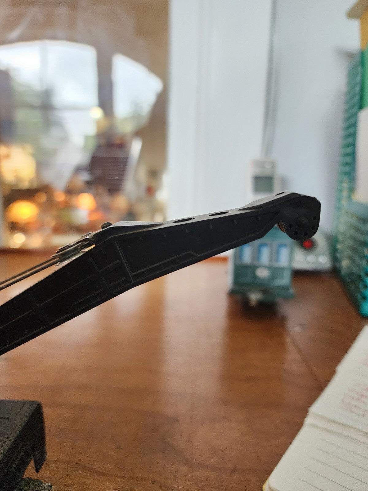 Vtg Lionel Lines 2460 Black Bucyrus Erie Crane Car Variation