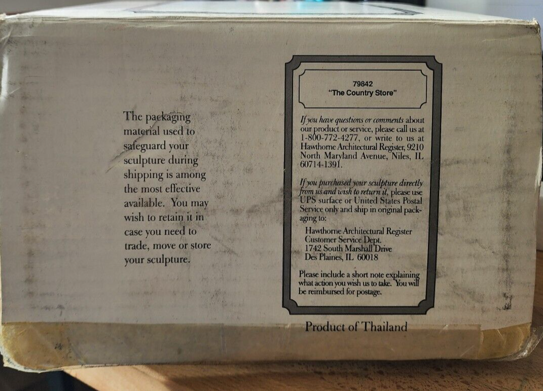 Hawthorne Porchlight Collection 79842 The Country Store W/ Packaging, Light