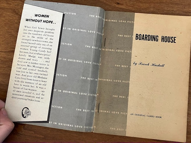 BOARDING HOUSE By Frank Haskell