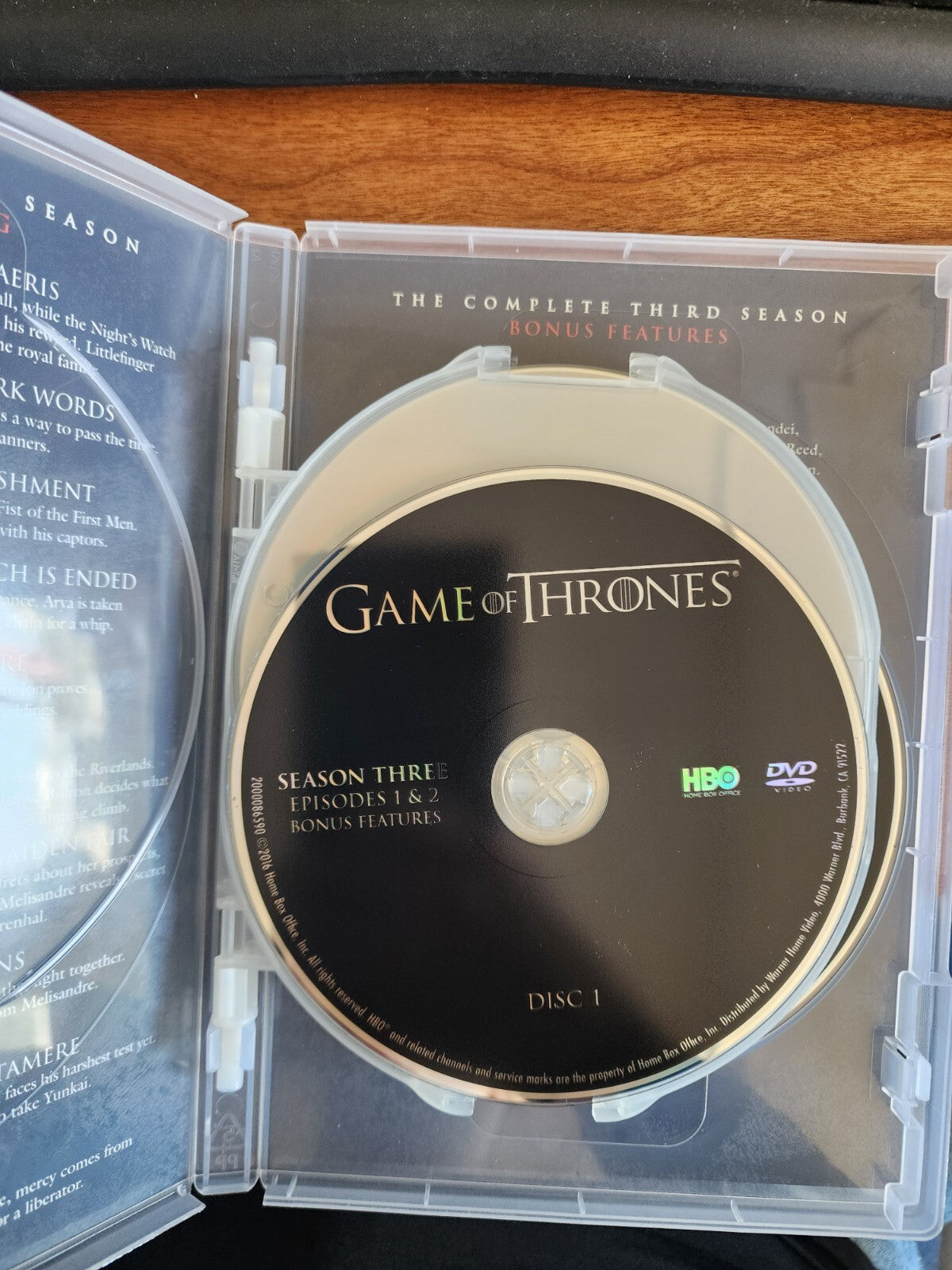 Game of Thrones: The Complete Third Season DVD
