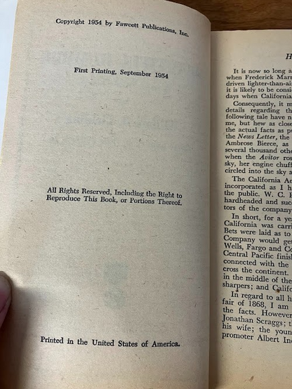 Vintage Paperback - William H. Fielding: Beautiful Humbug