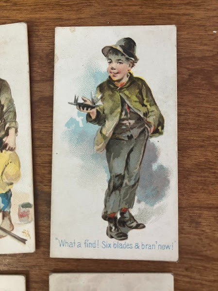 Duke's Cigarette Cards: Terrors of America and their Doings - Lot of 4