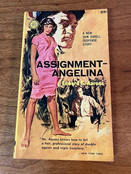 Vtg Paperbacks - lot of 2 - Edward S Aarons
