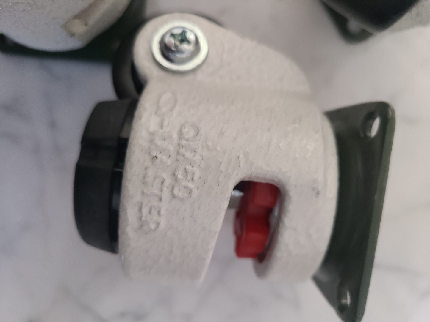 Set of 4 Leveling Casters, 50 mm Nylon Wheel, QM50  Q-MASTER