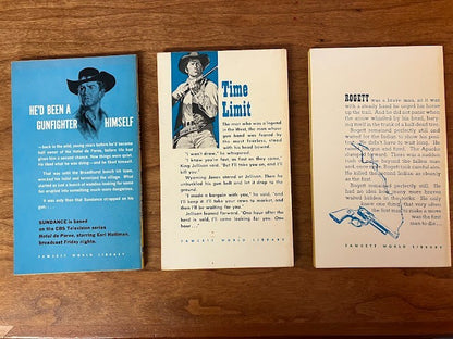 Gold Medal WESTERNS by Jonas Ward - lot of 2