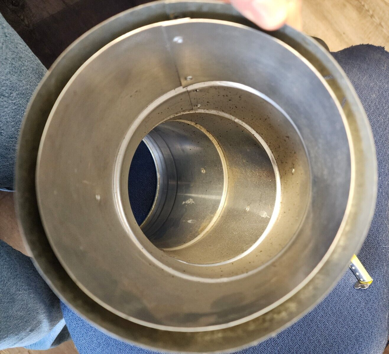 Selkirk 105230 Type"B" Gas Vent 5-Inch 90-degree Adjustable Elbow - USED