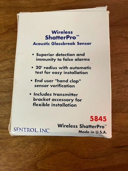 Sentrol: Glassbreak Sensor - ShatterPro - Open Box