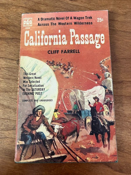 Popular Library: California Passage by Cliff Farrell