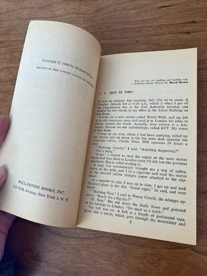 Vtg Paperback - 30 Day Wonder by Richard Wilson