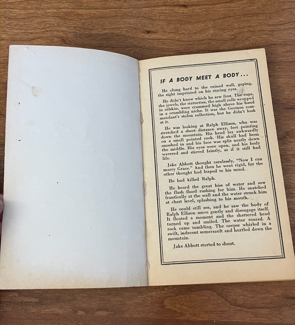 Rain of Terror by Malcolm Douglas - Paperback Original 1955