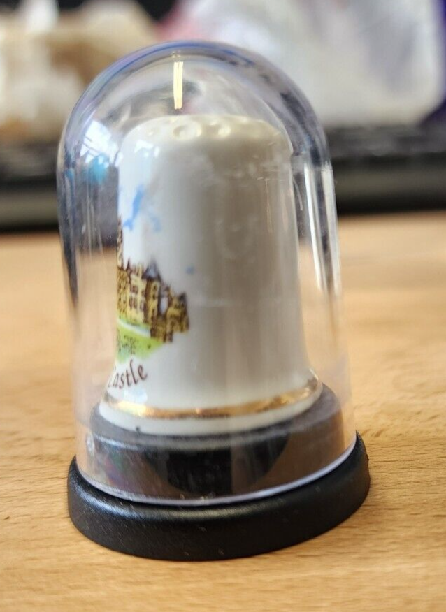 Glamis Castle - Bone China Thimble