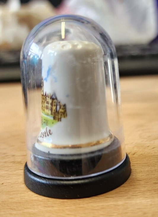 Glamis Castle - Bone China Thimble
