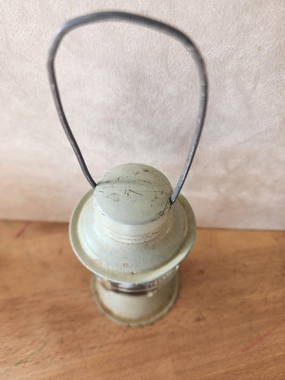 Light Green Avor Lantern Candy Container - Vintage