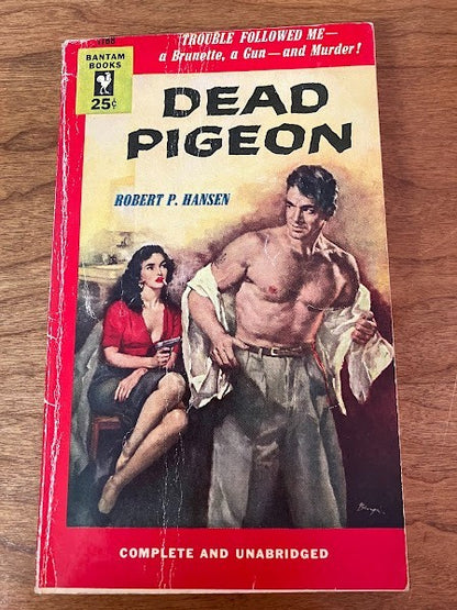 Bantam Book - Dead Pigeon - Robert P Hansen