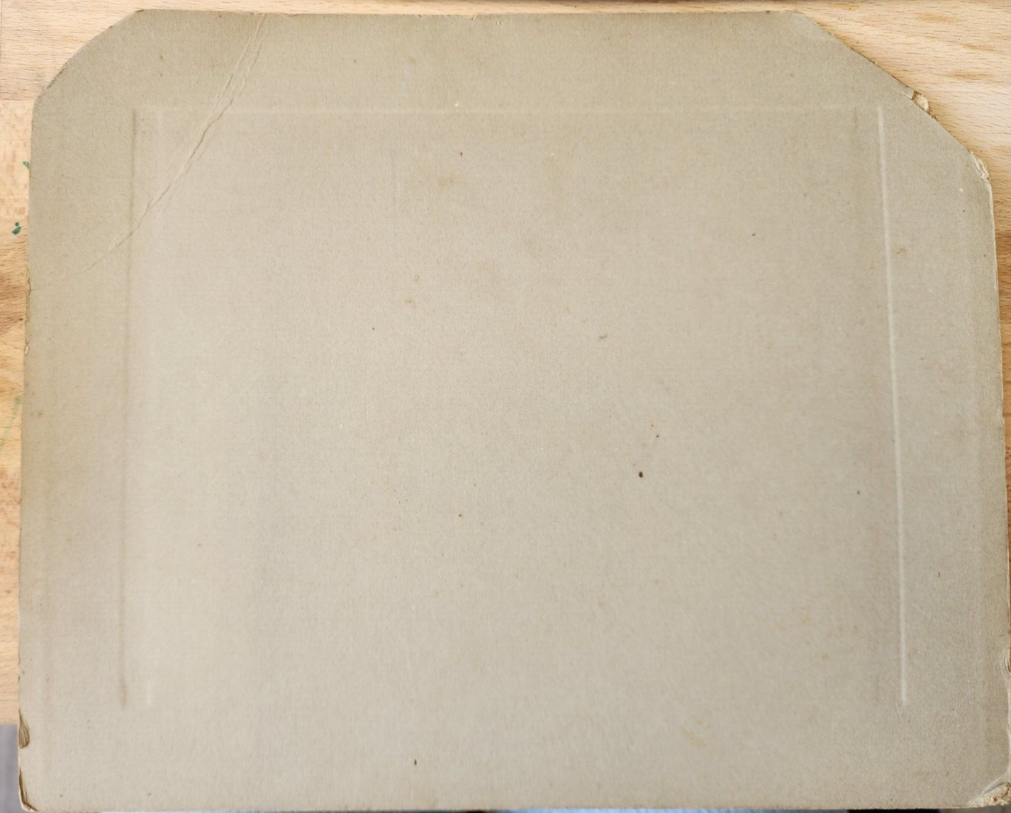 Vintage Cardboard Photo by N.S Orninguard