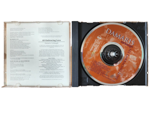 All Embracing Love - Audio CD By Damaris Carbaugh - VERY GOOD