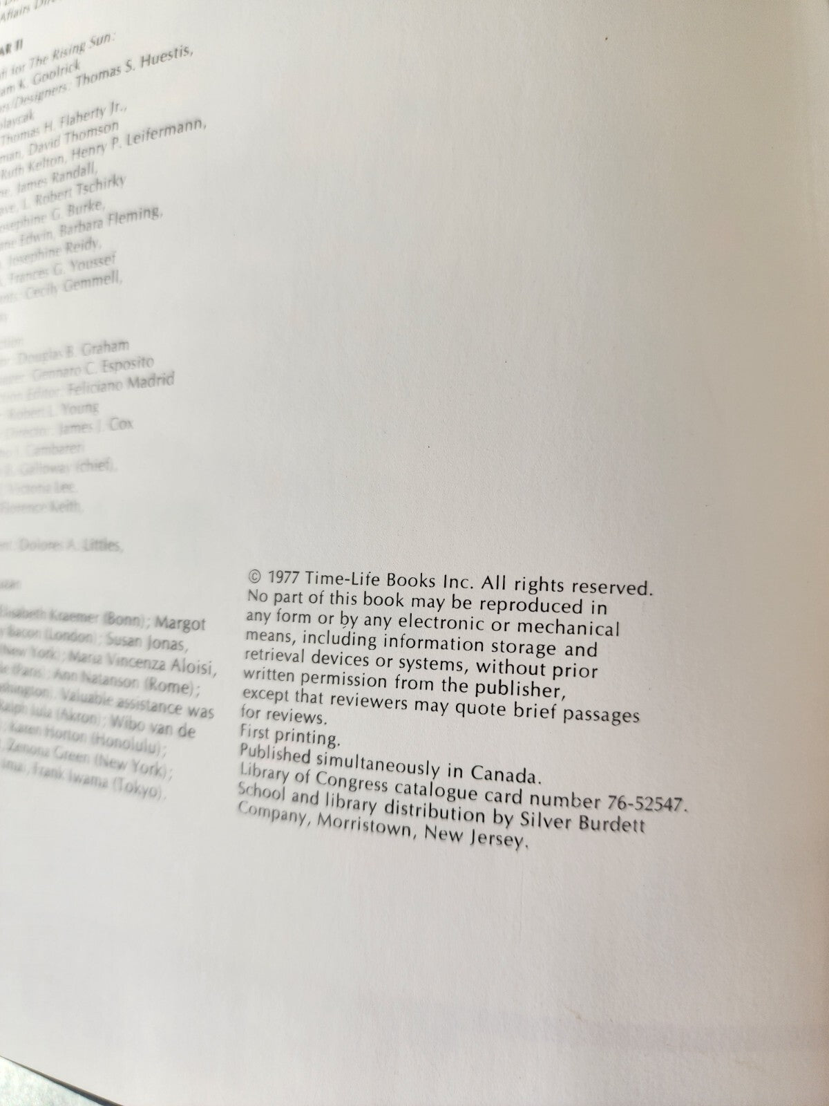 World War II Books WWII Time Life 1977 - The Rising Sun - GOOD