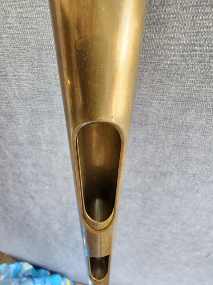 Vintage Grain Burro Brass Spiral Probe 6ft/72” SEEDBURO QUALITY 12 Hole Sampler