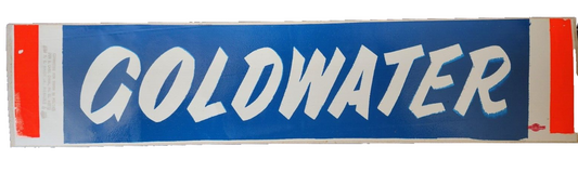 Republican Barry Goldwater Original Bumper Sticker