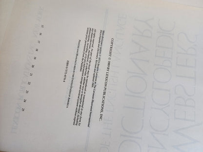 The New Lexicon Webster's Encyclopedic Dictionary of The Engl - GOOD