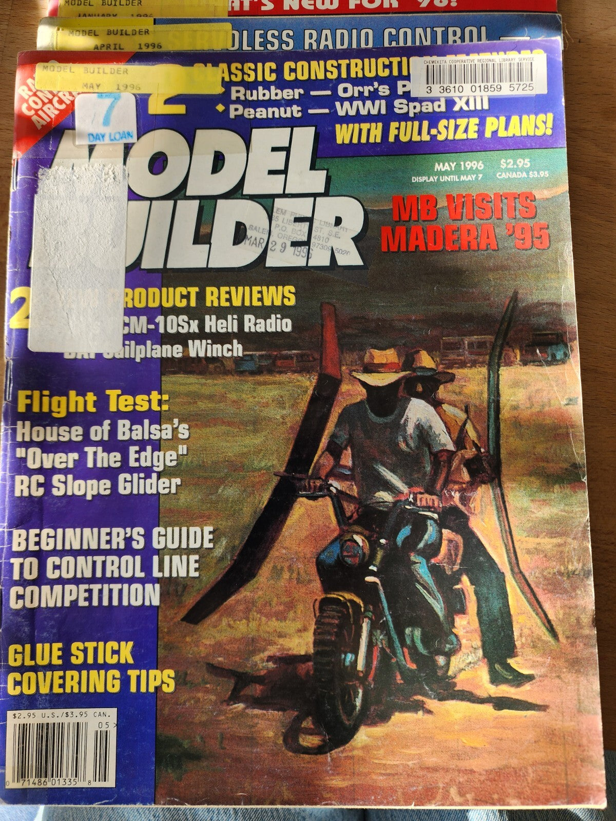 Lot of 8 Model Builder Magazines From 1996