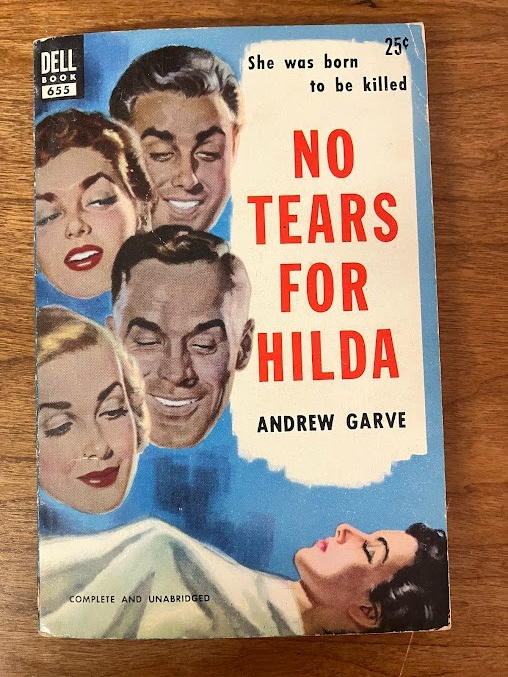 Vtg Paperback - No Tears For Hilda by Andrew Garve