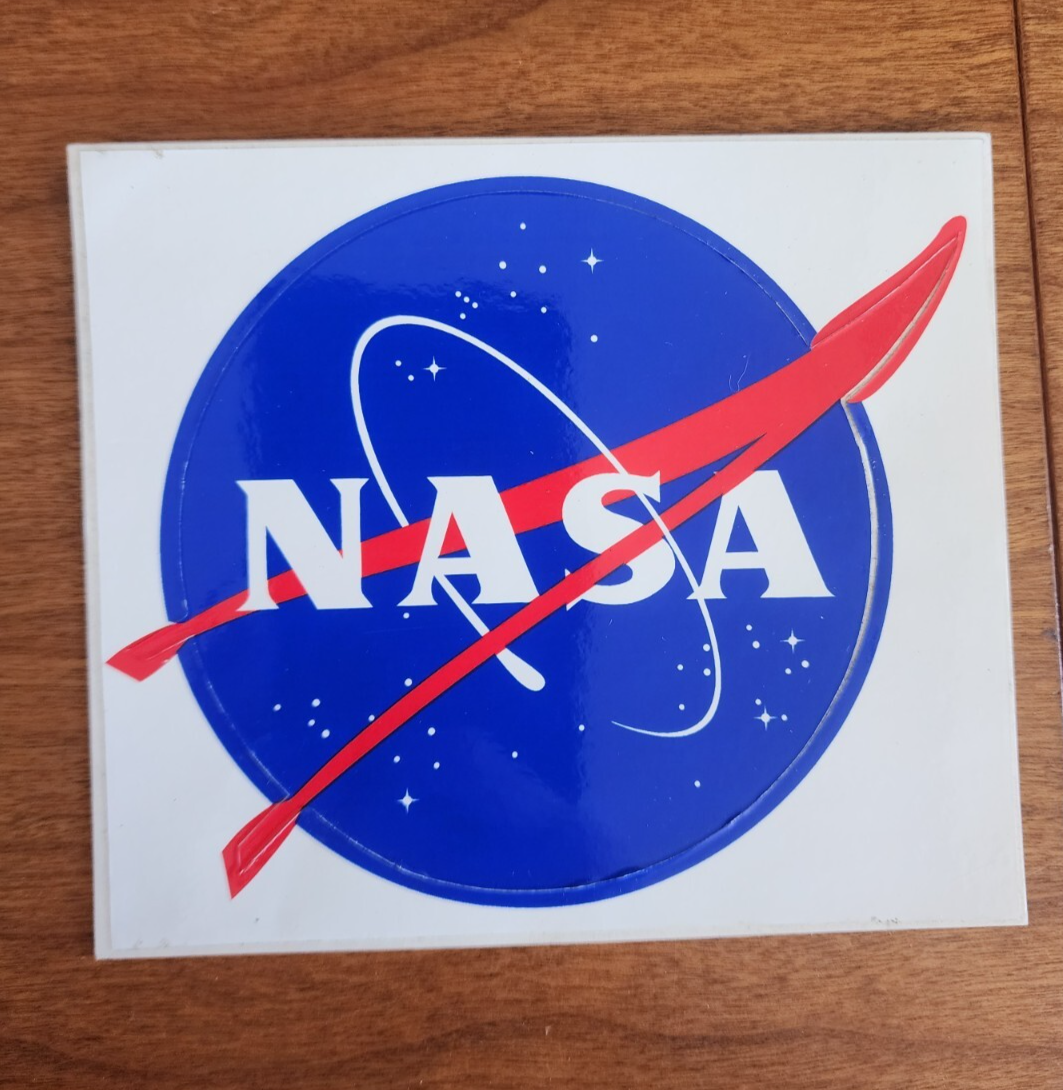 Lot Of 3 NASA Insignia Decal Stickers