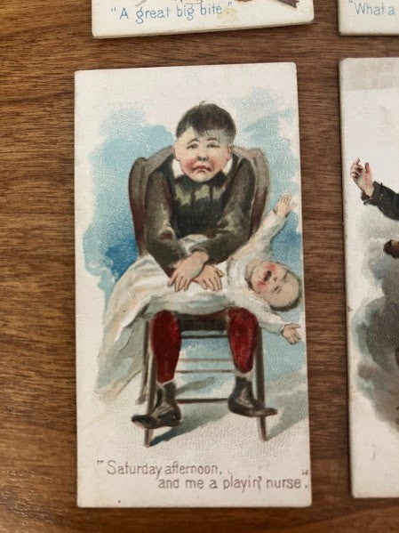Duke's Cigarette Cards: Terrors of America and their Doings - Lot of 4