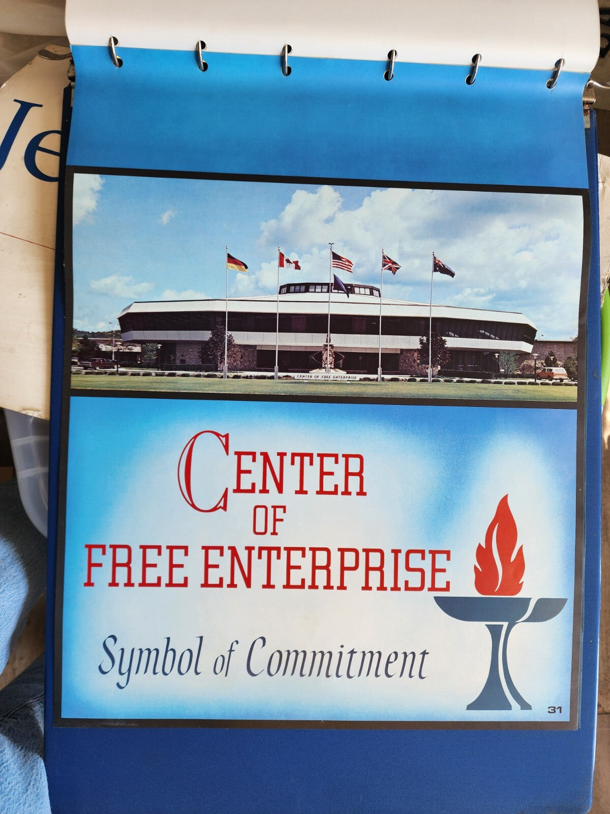 OOAK Vintage Amway Poster Examples In a Binder Folder