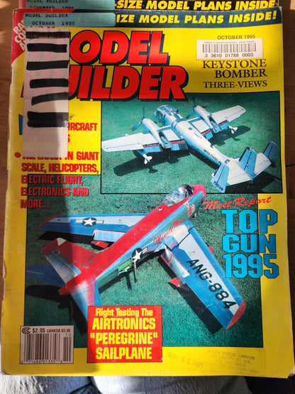 LOT 8 Model Builder Magazines 1995