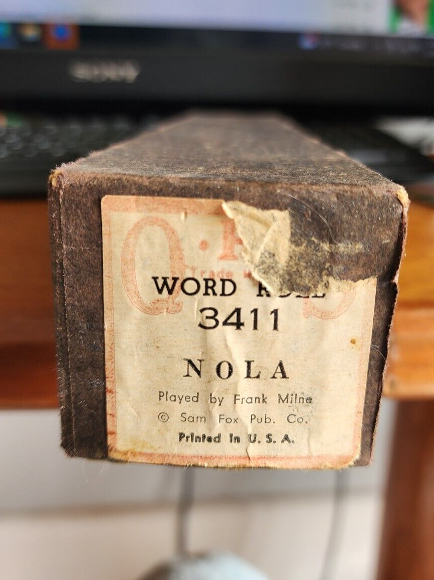 QRS Piano Roll World Roll #3411 NOLA - Frank Milne