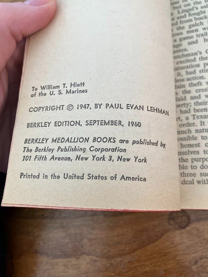 Ballantine Books: ONLY THE BRAVE - PAUL EVAN LEHMAN