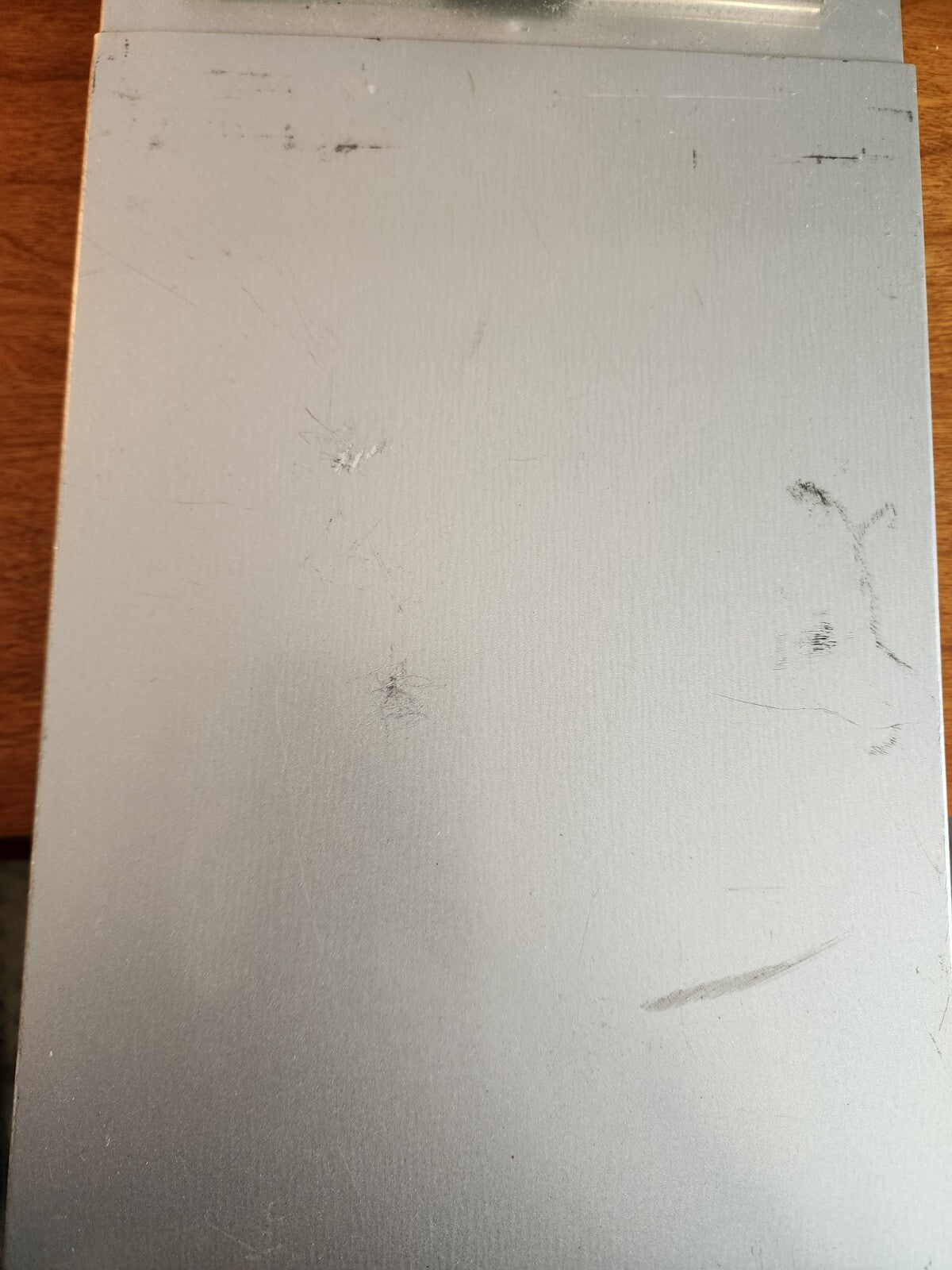 Metal Aluminum Clipboard Storage Form Holder Flip Top Clip