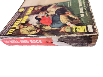To Hell and Back by Audie Murphy Vtg Paperback Copyright 1949 1951 edition