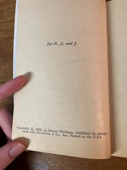 Your Daughter Iris - Jerome Weidman