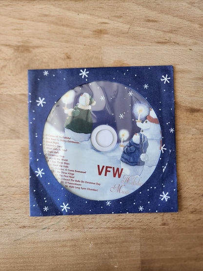 VFW Holiday Music Christmas CD Instrumental 16 Songs Two Snowmen - Very Good