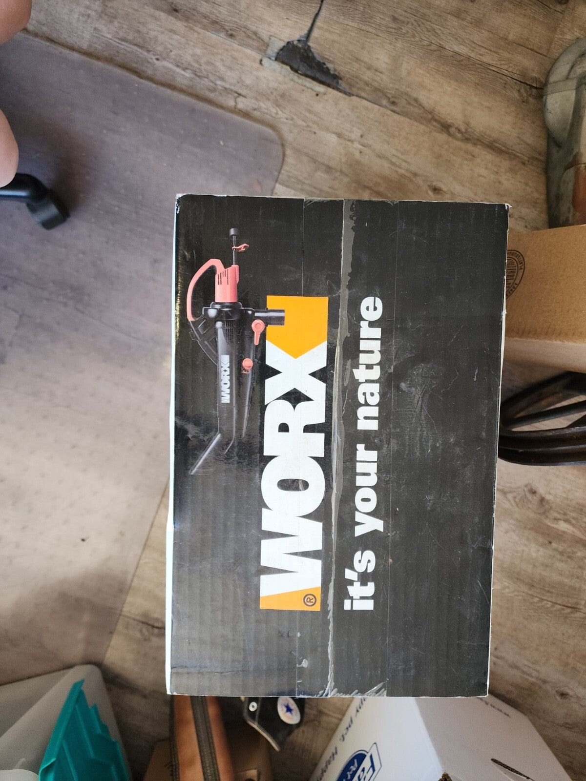 WORX Trivac WG505 Black/Orange 3-in-1 Leaf Vacuum Blower NEW SEALED