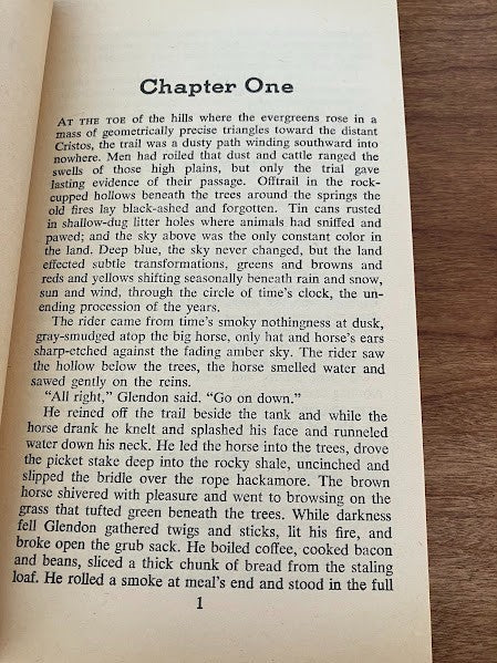 Paperback Westerns by Frank O'Rourke - lot of 2