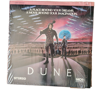 DUNE - Laser Videodisc Stereo (1985, MCA) SCI-FI  2 Disc