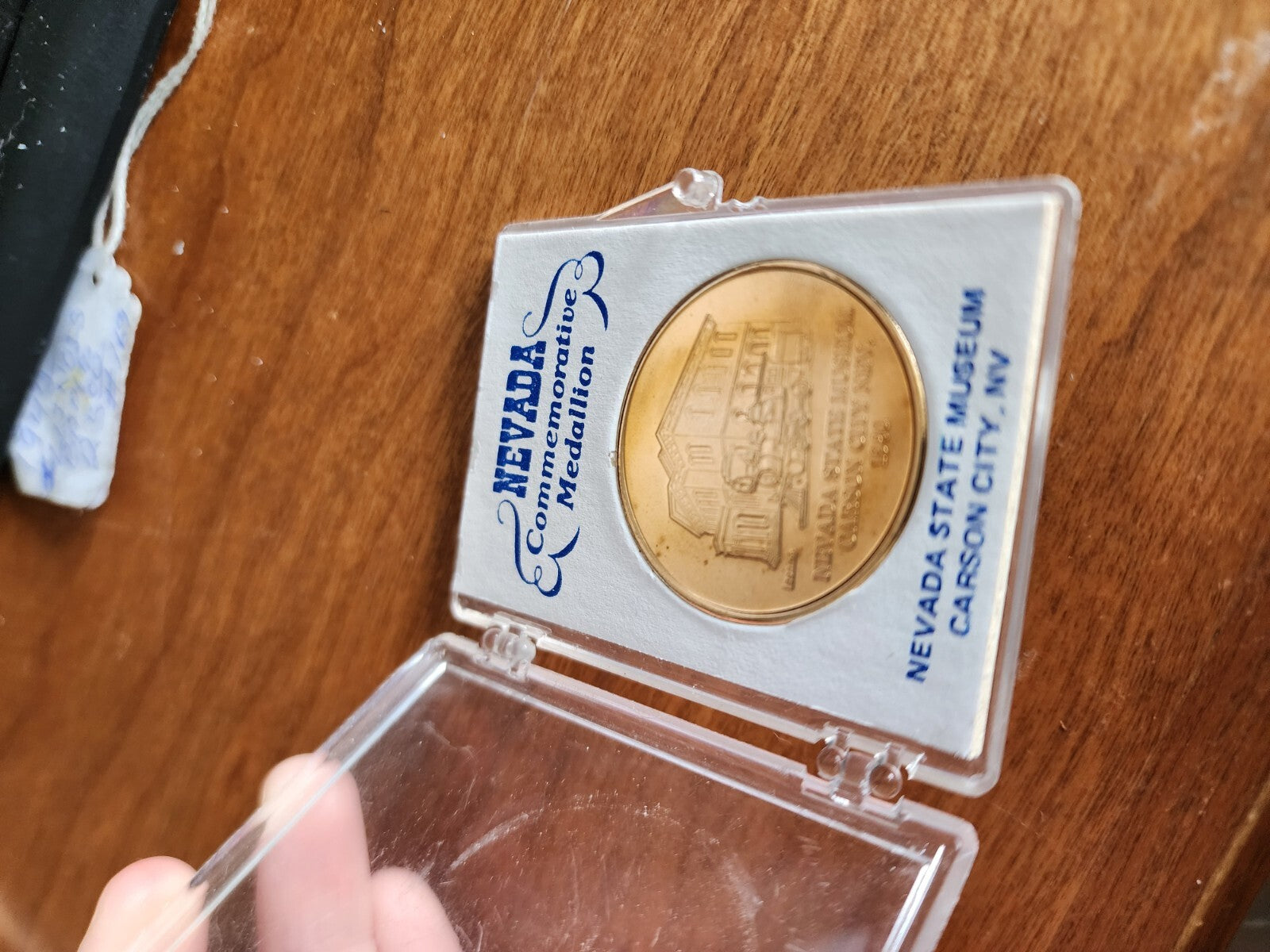 1980 Nevada State Museum (Old Carson City Mint) Proof Like Bronze Medal - GOOD